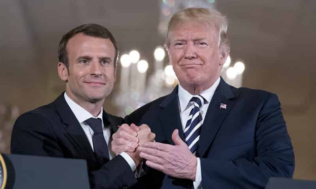 Trump, Macron discuss Iran's nuclear program: White House