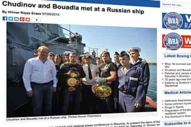 Всемирная боксерская ассоциация признала Крым территорией России