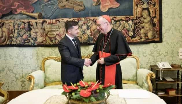 President: Ukraine, Holy See share common vision for the future