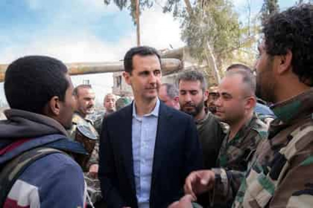 Асад отреагировал на обзывательства Трампа
