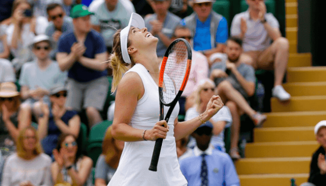 Svitolina wins through to Wimbledon semifinals