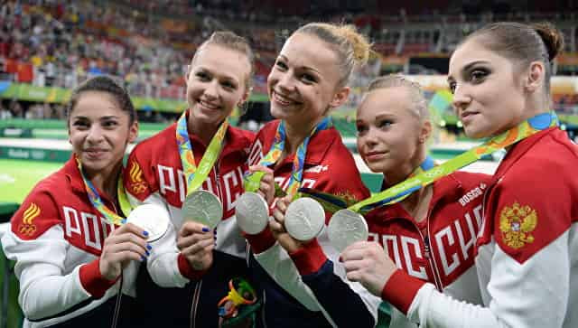 Россия вышла на пятое место в медальном зачете Олимпиады