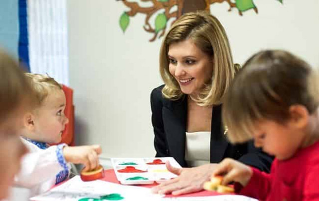 Елена Зеленская сделала приятное украинским детям (ФОТО)