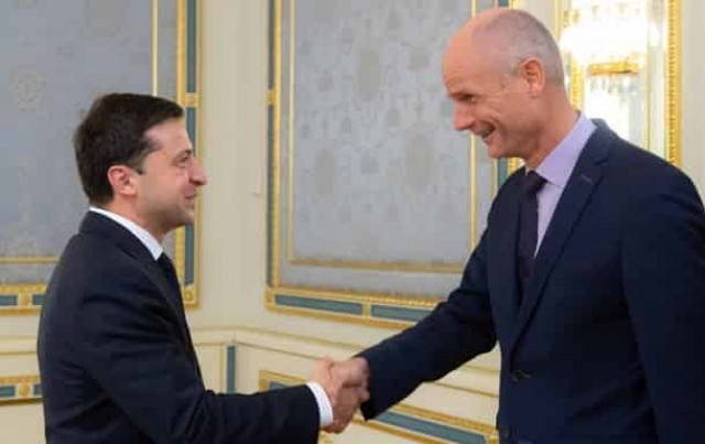 Зеленський зустрівся із главою МЗС Нідерландів