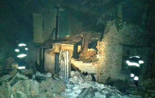 В Полтавской области мощный взрыв разрушил жилой дом