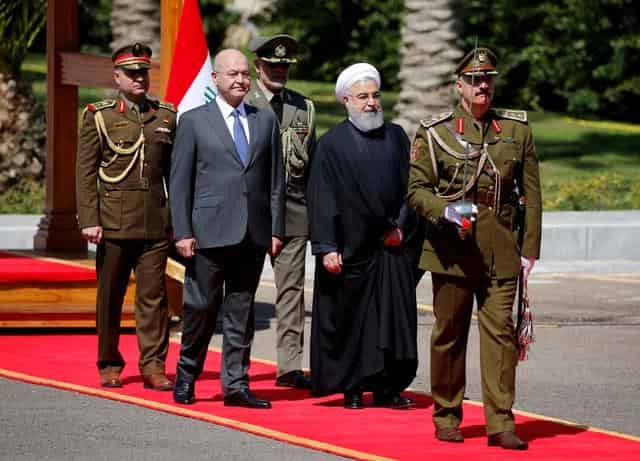 Trade ties in focus as Iran's Rouhani begins Iraq visit