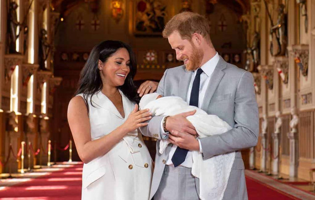 Сыну принца Гарри завели страницу на сайте

