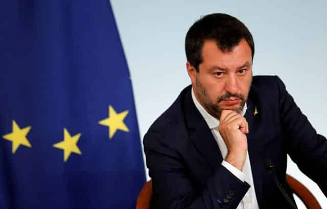 Italy's Salvini denies his League party took money from Russians