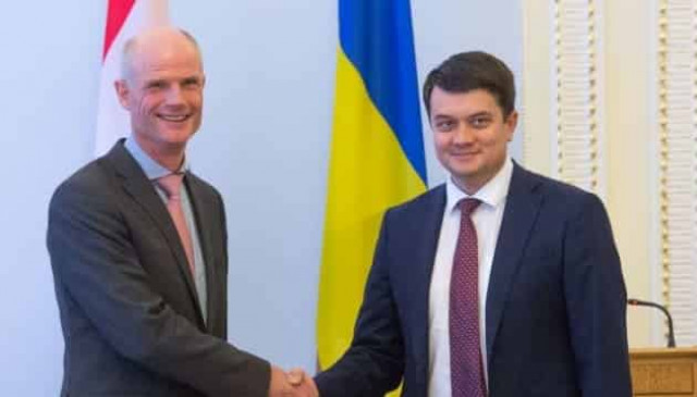 Ukrainian speaker and Dutch foreign minister discuss MH17 probe