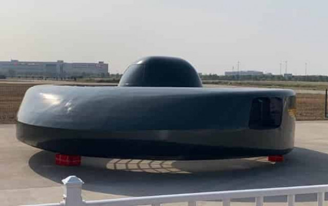 Китайцы создали боевую летающую тарелку