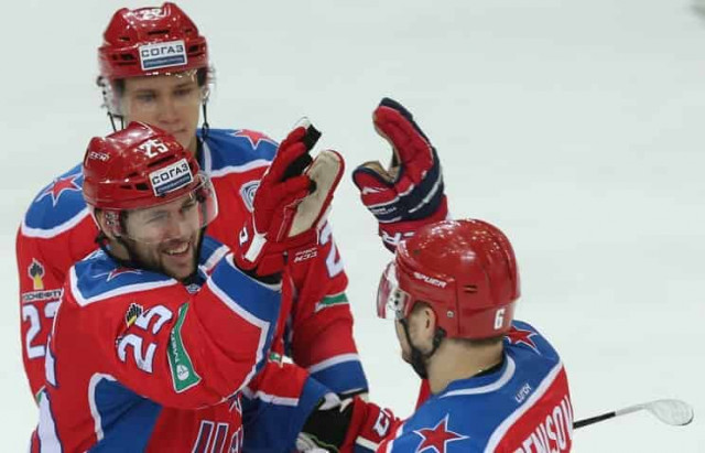 Хоккеисты ЦСКА досрочно гарантировали себе медали чемпионата России