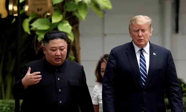 Trump publicly opposes using CIA informants against North Korea's Kim