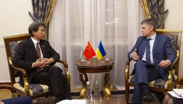 Ukrainian foreign minister, Chinese ambassador discuss investments, mutual travels of citizens