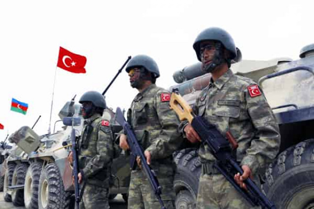 Турция начала масштабные военные учения 