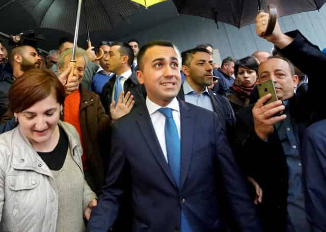 Italy's Deputy PM Di Maio rules out government reshuffle