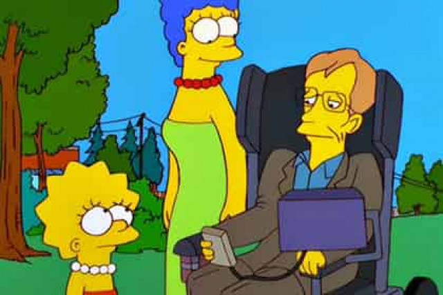 Маколей Калкин назвал Хокинга любимым персонажем «Симпсонов»
