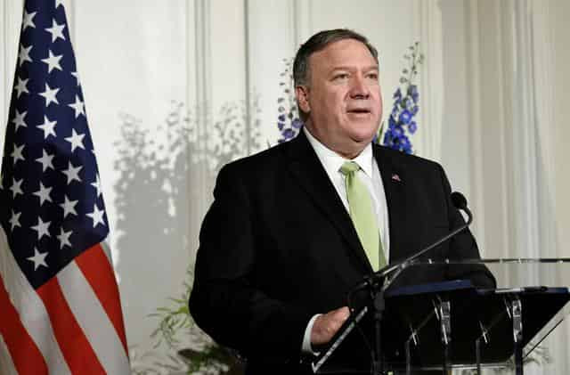 China turns its anger on 'Cold War warrior' Pompeo