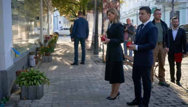 President, First Lady commemorate fallen defenders of Ukraine