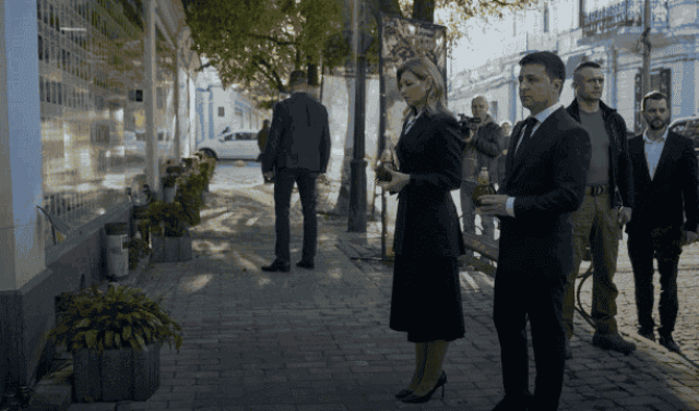 День защитника Украины: Зеленский с первой леди почтили память погибших героев (ФОТО)