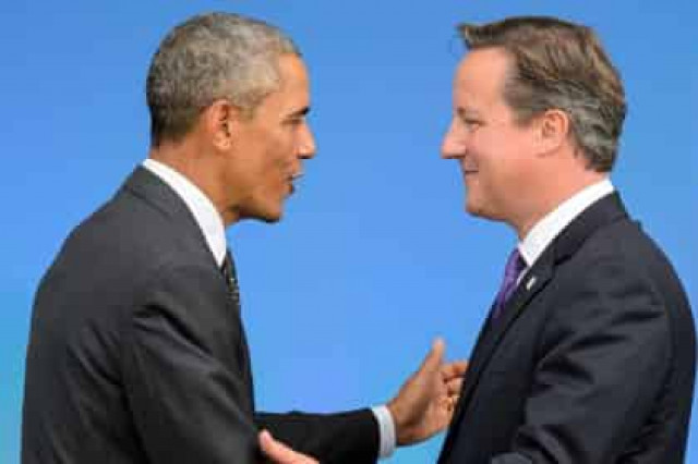 Обама и Кэмерон подтвердили решимость противостоять России
