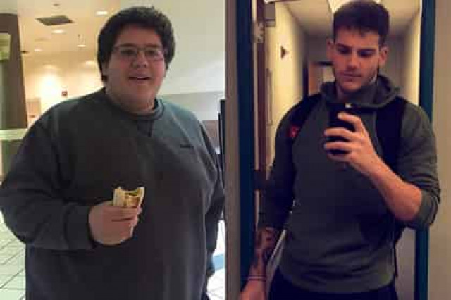 В сети поразились преображению толстого парня в сексуального красавца
