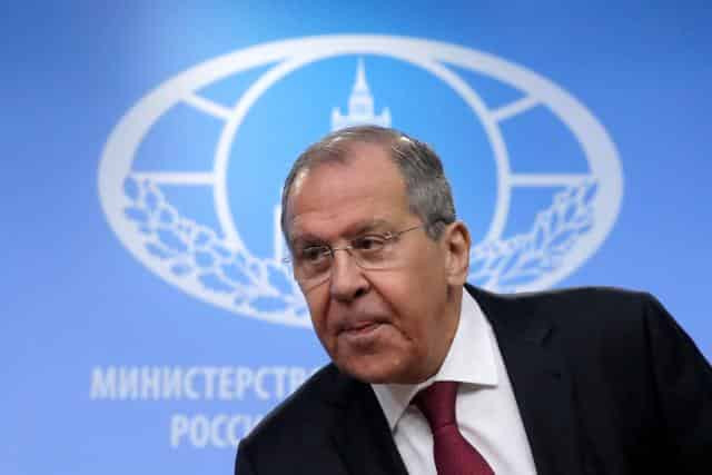 Russia ready to work with U.S. to save INF arms treaty: Lavrov