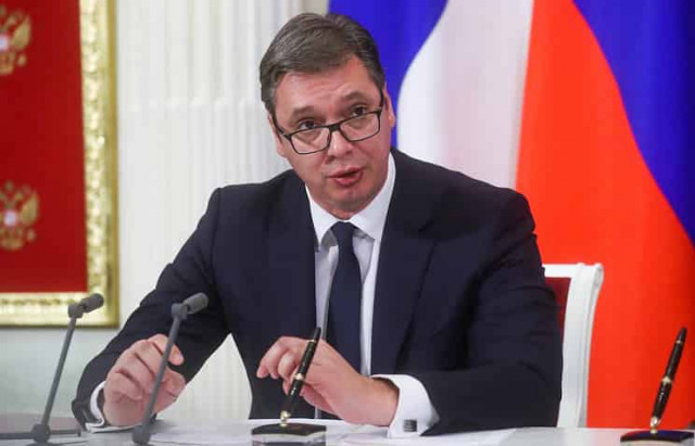Serbia's president says he always asks Putin for advice
