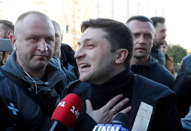 Mutual friends and borrowed cars: how Ukraine's would-be leader is linked to tycoon