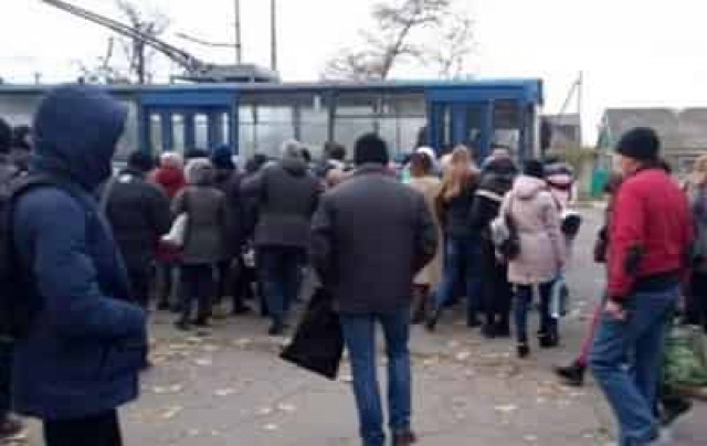 Протест: водители маршрутных такси в Херсоне не вышли на линии 