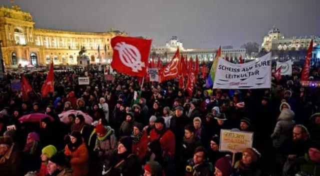 В Вене прошла демонстрация против миграционной и социальной политики
