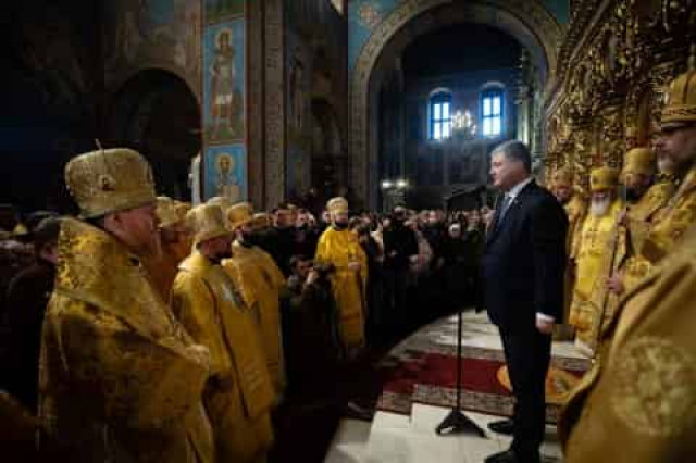 Порошенко назвал главным событием своей жизни получение Томоса