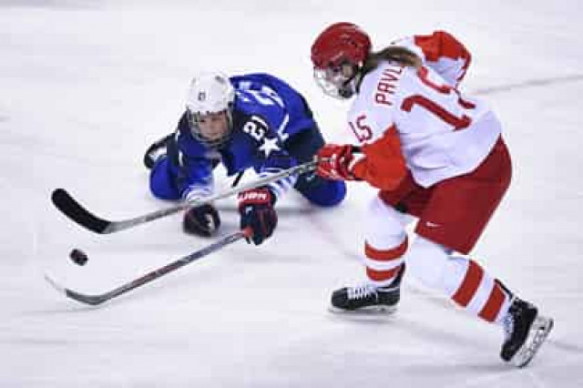 Российские хоккеистки впервые вышли в полуфинал Олимпиады
