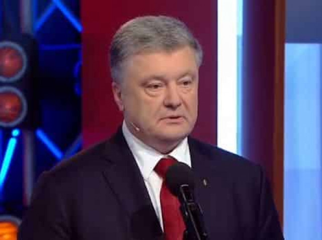 Украинский телеканал подал в суд на Порошенко