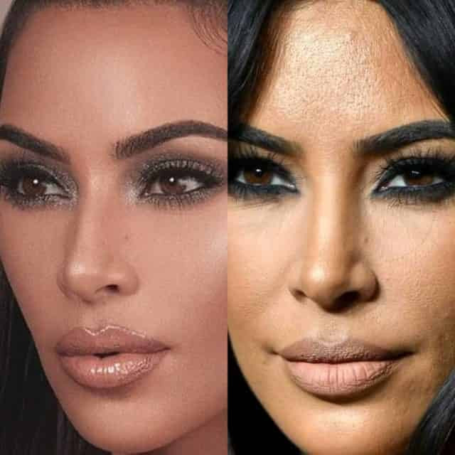 Ким Кардашьян без фильтров в Instagram (фото)