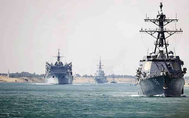 US warships enter Persian Gulf without incident amid soaring Iran tensions