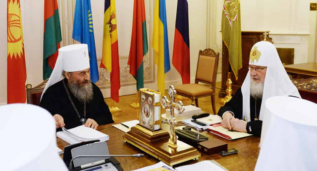 Блаженнейший Онуфрий провел «особую» встречу с патриархом Кириллом