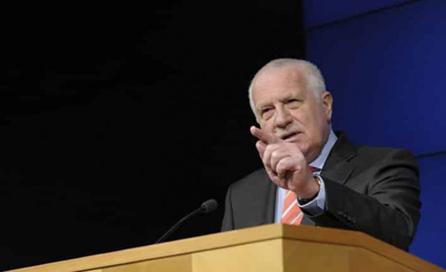 Вацлав Клаус на встрече, организованной агентом КГБ, хвалил существование границ