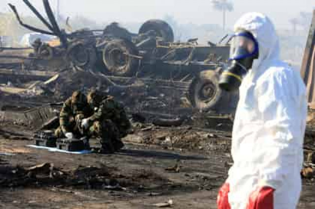 В химатаке в Сирии нашли вину России
