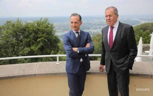 Глави МЗС Росії і Німеччини обговорили України