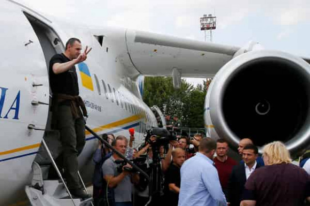 Россия запретила въезд всем освобожденным по обмену украинцам