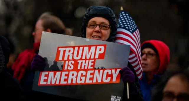 16 states sue Trump over emergency declaration
