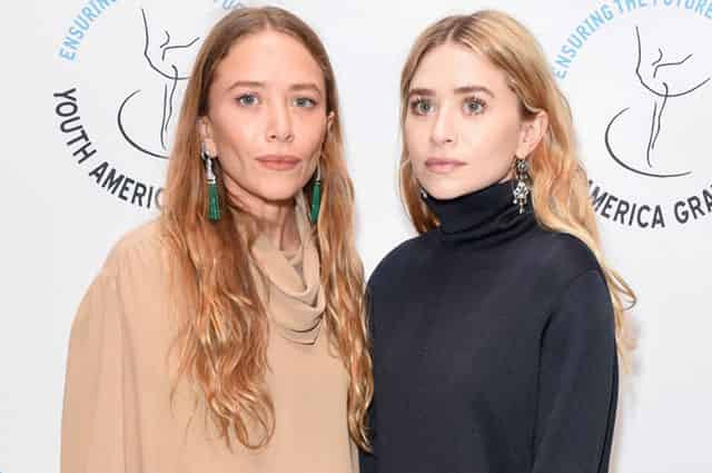 Сестры Олсен на красной дорожке
