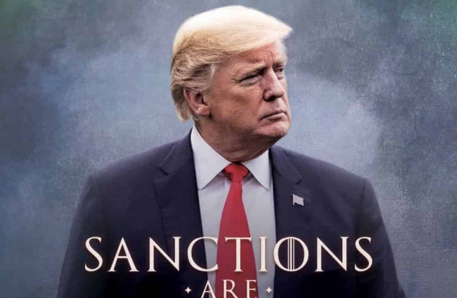 Трамп незаконно использует стилистику «Игры престолов»