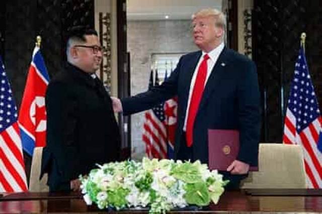 Ким Чен Ын рассказал о встрече с Трампом