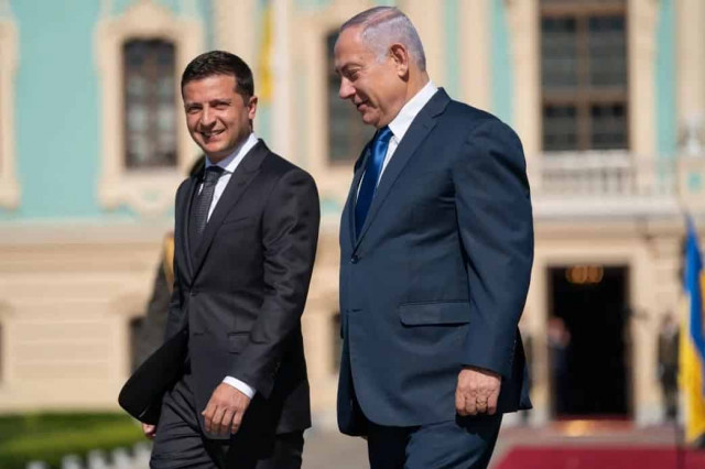 Netanyahu invites Zelensky to visit Jerusalem