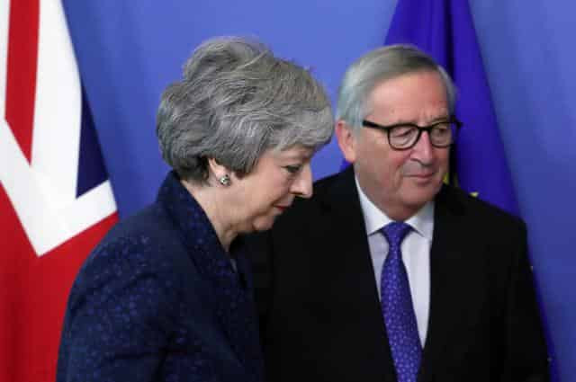 May in Brussels again, seeking Brexit movement