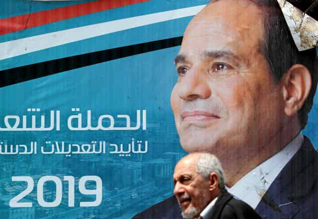 Egyptians to vote on changes that may see Sisi in power to 2030