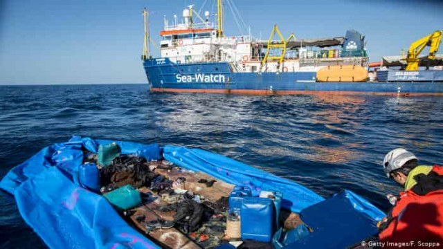 Италия конфисковала спасательный корабль организации Sea Watch
