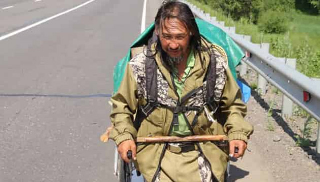 Шамана, который шел изгонять Путина, отправили в психбольницу в Якутске