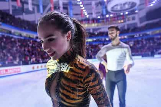 Загитова ответила на критику не попавшей на Олимпиаду американки
